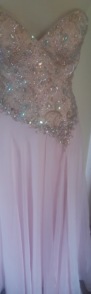 Pink prom dress